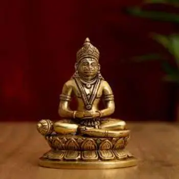 Brass Hanuman Statue 